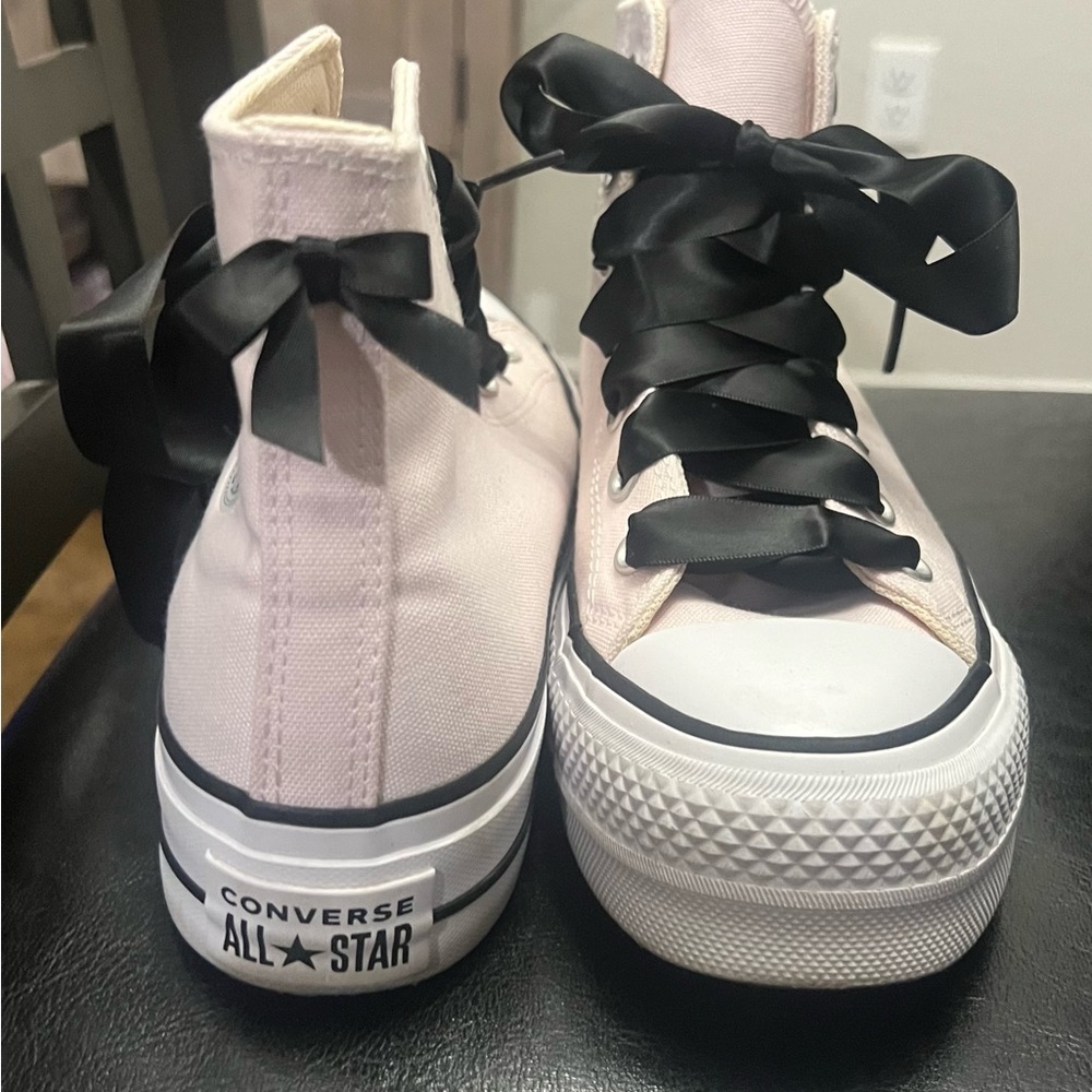 Converse All Star Light Pink Platform High-Tops